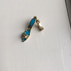 Juicy Couture Blue High Heel Shoe Charm